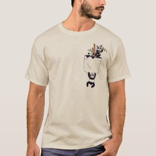 Camiseta Esquadrão Panda Fofo