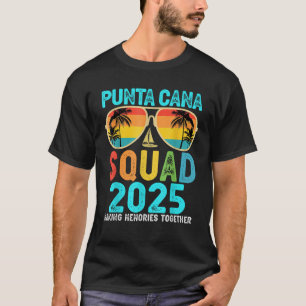 Camiseta Esquadrão Punta Cana 2025 Férias Amigos Família Co