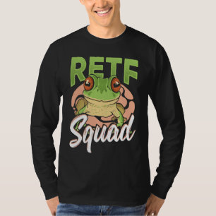 Camiseta Esquadrão RETF Sapo de Árvore de Olhos Vermelhos