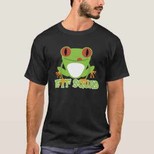 Camiseta Esquadrão Retf Sapo de Árvore de Olhos Vermelhos A