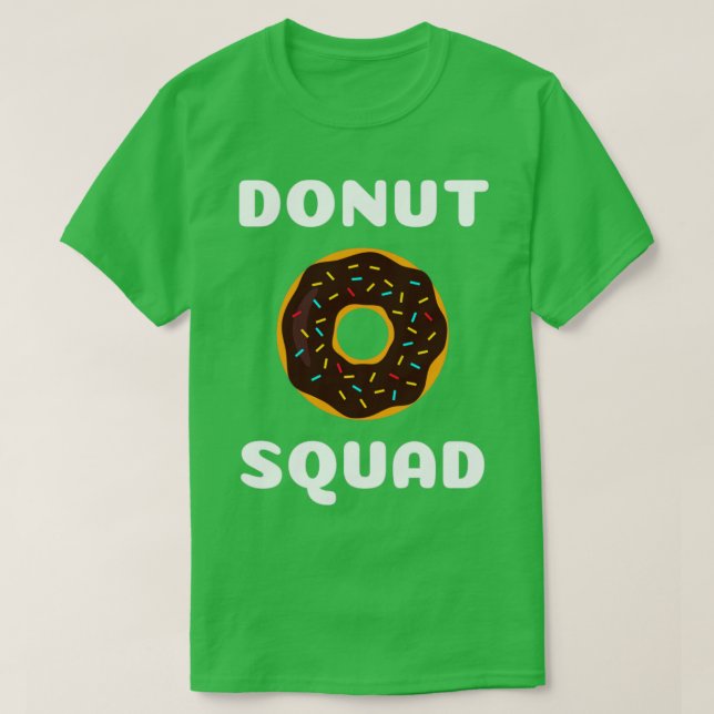 Camiseta esquadrão rosquinha (Frente do Design)