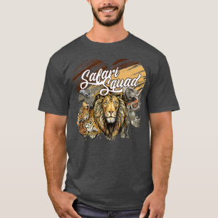 Camiseta Esquadrão Safari Amo Nossa Turnê Guia De Viagens
