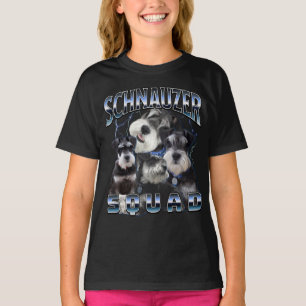 Camiseta Esquadrão Schnauzer - Estilo Rap Bootleg