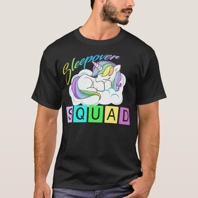 Camiseta Esquadrão Sonora, Unicórnio Pensava que os animais (Frente)