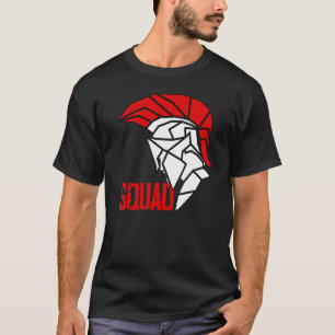 Camiseta Esquadrão Spartan de Capacetes Spartan Orgulho