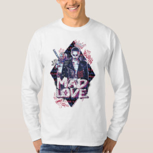 Camiseta Esquadrão Suicida Amor Louco