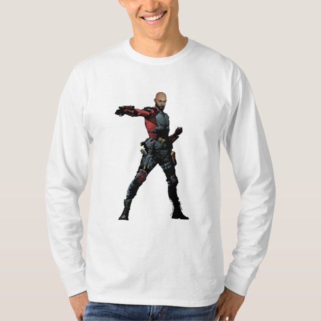 Camiseta Esquadrão Suicida | Arte de BD (Frente)