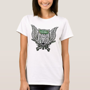 Camiseta Esquadrão Suicida Bandeira Rick Pavilhão asas