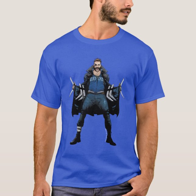 Camiseta Esquadrão Suicida | Boomerang Comic Book Art (Frente)