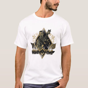 Camiseta Esquadrão Suicida Crachá de Sinalizador do Ric
