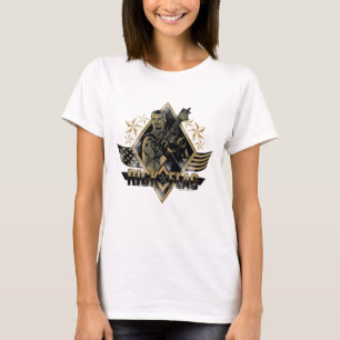 Camiseta Esquadrão Suicida Crachá de Sinalizador do Ric