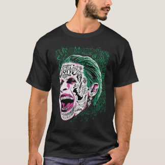 Camiseta Esquadrão Suicida | Desenho Da Cabeça De Joker Rid