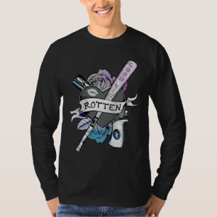 Camiseta Esquadrão Suicida Harley Quinn "Rotten" Tatuage