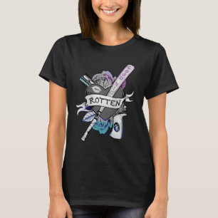 Camiseta Esquadrão Suicida   Harley Quinn "Rotten" Tatuage