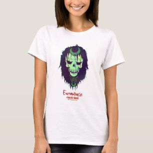Camiseta Esquadrão Suicida   Ícone Cabeça De Enchantagem