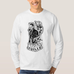 Camiseta Esquadrão Suicida   Joker & Harley Airbrush Tatto