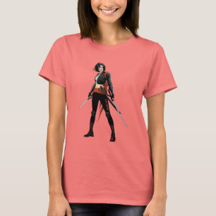 Camiseta Esquadrão Suicida Katana Quic Book Art