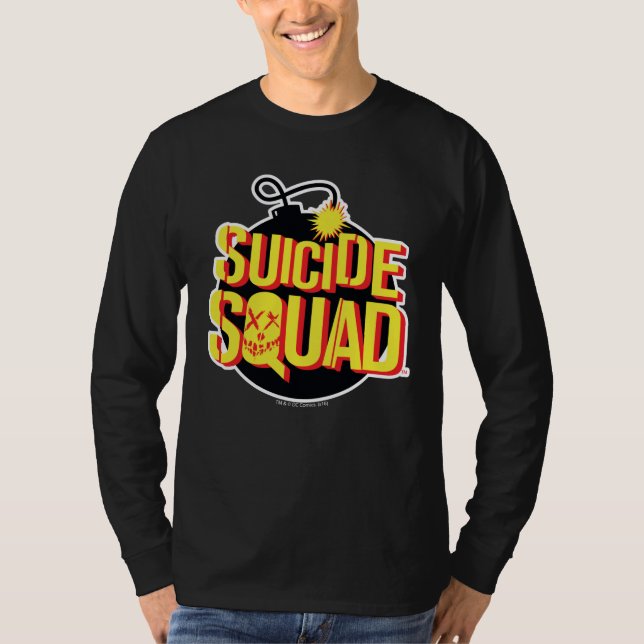 Camiseta Esquadrão Suicida | Logotipo 2 da Bomba (Frente)