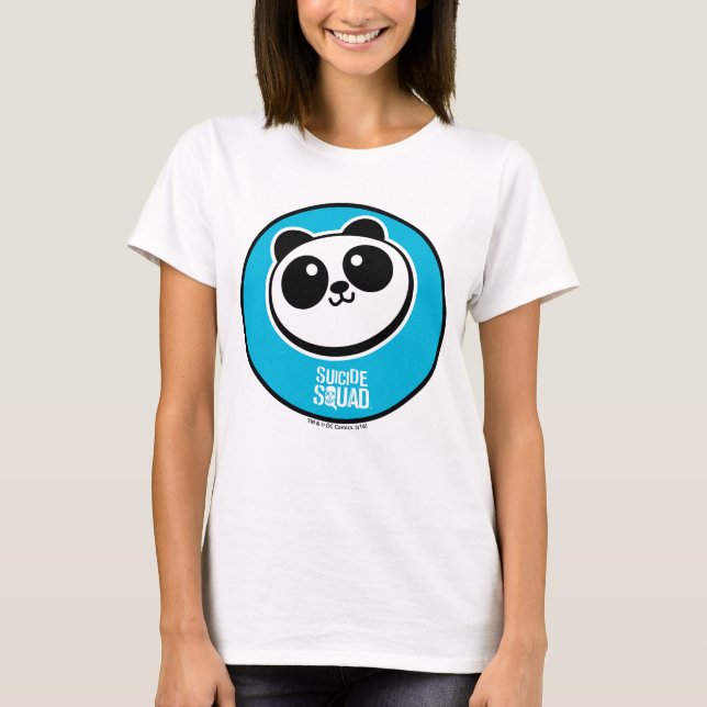 Camiseta Esquadrão Suicida | Logotipo Panda Purveyors (Frente)