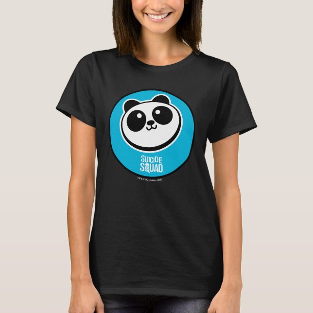 Camiseta Esquadrão Suicida | Logotipo Panda Purveyors (Frente)