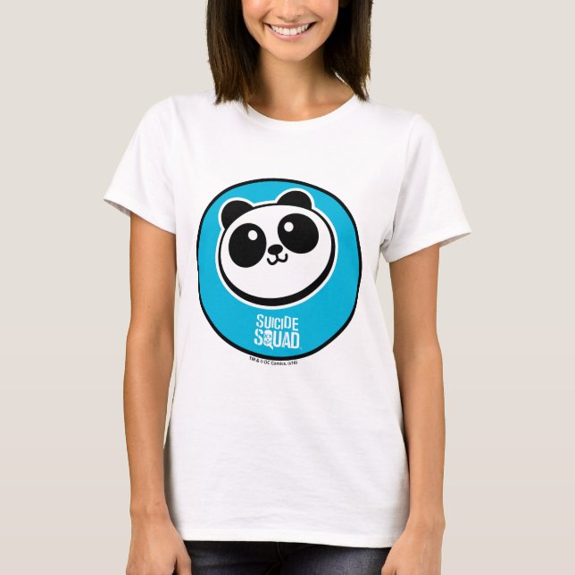 Camiseta Esquadrão Suicida | Logotipo Panda Purveyors (Frente)