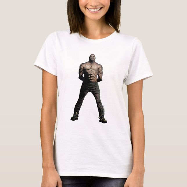Camiseta Esquadrão Suicida | Matriz Croc Comic Book Art (Frente)