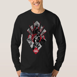 Camiseta Esquadrão Suicida Task Force X Gráfico Japonê