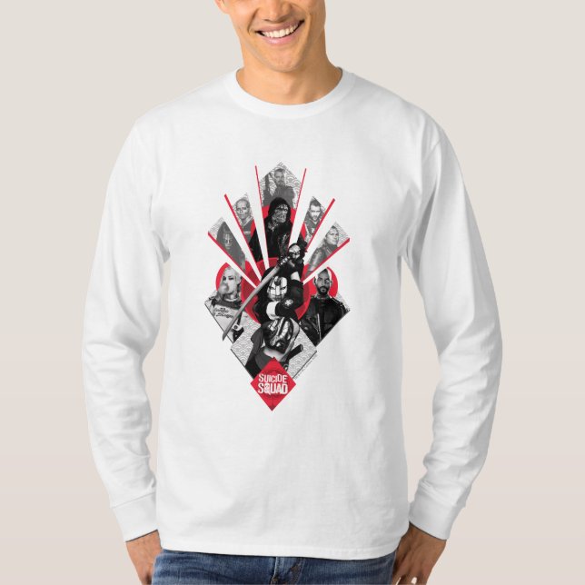 Camiseta Esquadrão Suicida | Task Force X Gráfico Japonês (Frente)