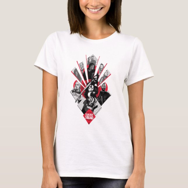 Camiseta Esquadrão Suicida | Task Force X Gráfico Japonês (Frente)
