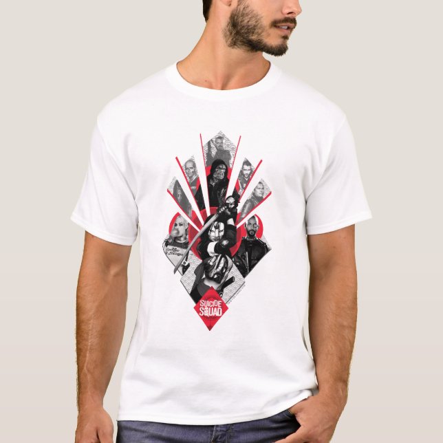 Camiseta Esquadrão Suicida | Task Force X Gráfico Japonês (Frente)