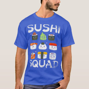 Camiseta Esquadrão Sushi Maki Sashimi Equipe Japonesa É Com