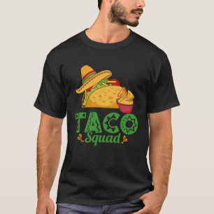 Camiseta Esquadrão Taco - Sobrecarga Comida mexicana - Taco