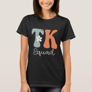 Camiseta Esquadrão Tk Retro Groovy Vintage Feliz Primeiro D