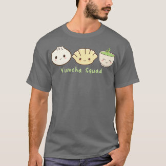Camiseta Esquadrão Yumcha de Dumplings Bonitos 