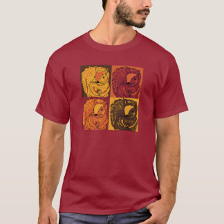 Camiseta Esquadrões de Arte Pop de outono