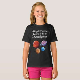 Camiseta Esqueça a princesa que eu quero ser um