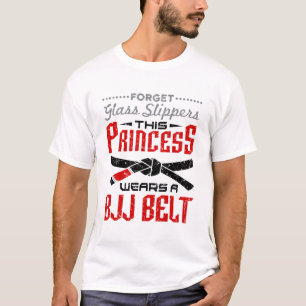 Camiseta Esqueça as batedoras de vidro Princesa Veste BJJ B