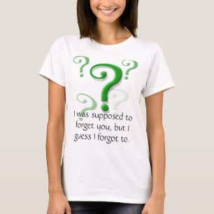 Camiseta Esqueça-me não