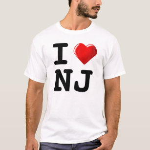 Camiseta Esqueça New York! Eu amo New-jersey!
