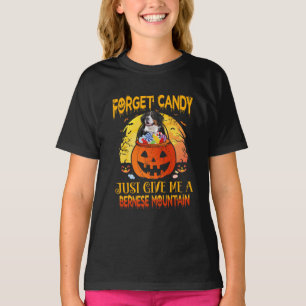 Camiseta Esqueça o Candy Me Dê o Dia das Bruxas da Montanha