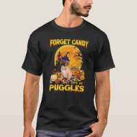 Esqueça o Doce, Me Dê Puggles Abóbora Halloween