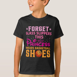 Camiseta Esqueça os chinelos Gl, esta princesa usa sapatos
