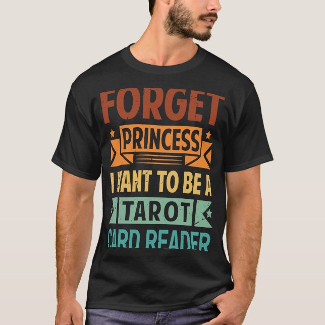 Camiseta Esqueça Princesa Que Quero Ser Leitor De Cartão Ta (Frente)