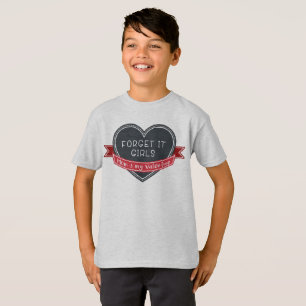 Camiseta Esqueça que mamã das meninas é meus namorados