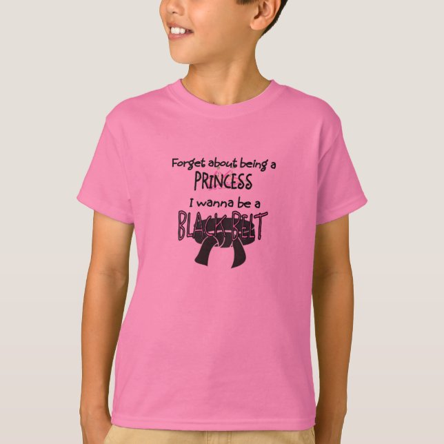 Camiseta Esqueça sobre ser uma princesa…. (Frente)