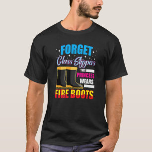 Camiseta Esquece as panelas de vidro Esta princesa Veste a