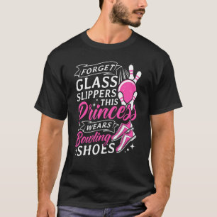 Camiseta Esquece as panelas de vidro Esta princesa Veste as