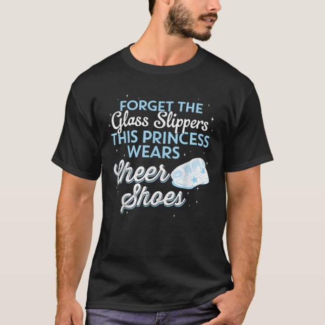 Camiseta Esquece as panelas de vidro Esta princesa Veste Ch (Frente)