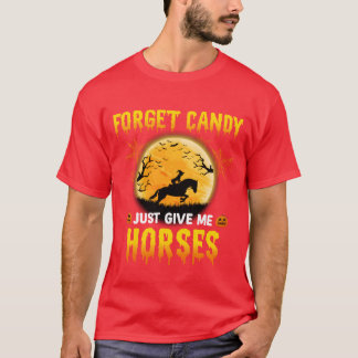 Camiseta Esquece, Candy, Dá-Me Ideias De Cavalos, Cavaleiro