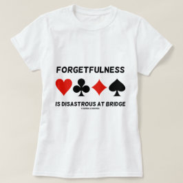 Camiseta Esquecimento É Desastroso Na Ponte (Traços De Cart